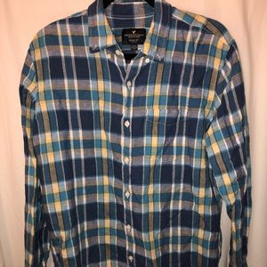 Long sleeved button down shirt